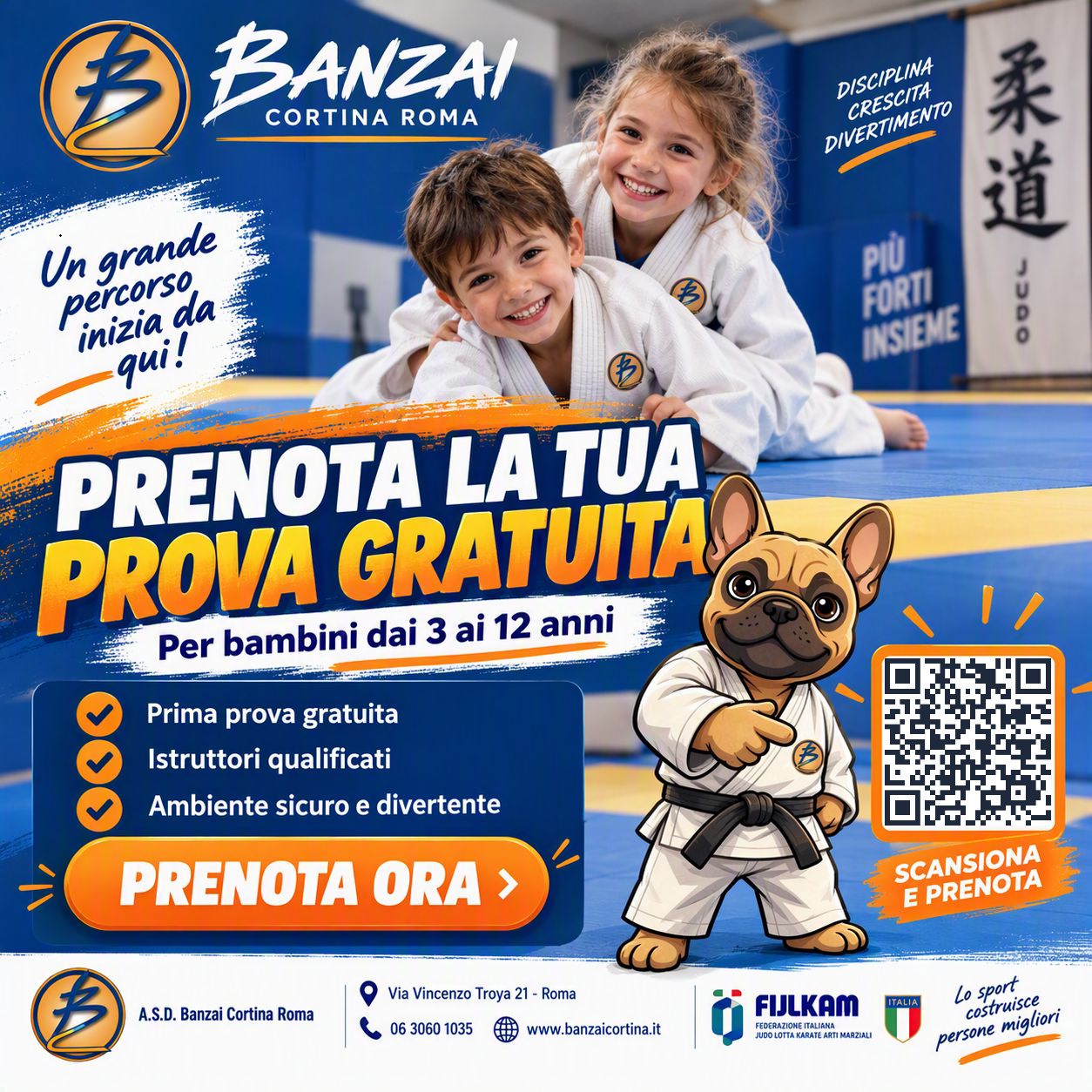 PRENOTA LA TUA PROVA